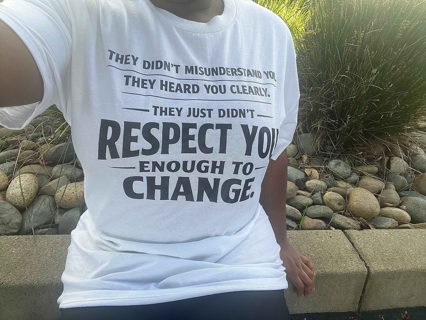 Say It Clear Tee